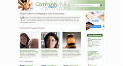 Desktop Screenshot of communityhelpers.co.uk