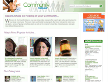 Tablet Screenshot of communityhelpers.co.uk